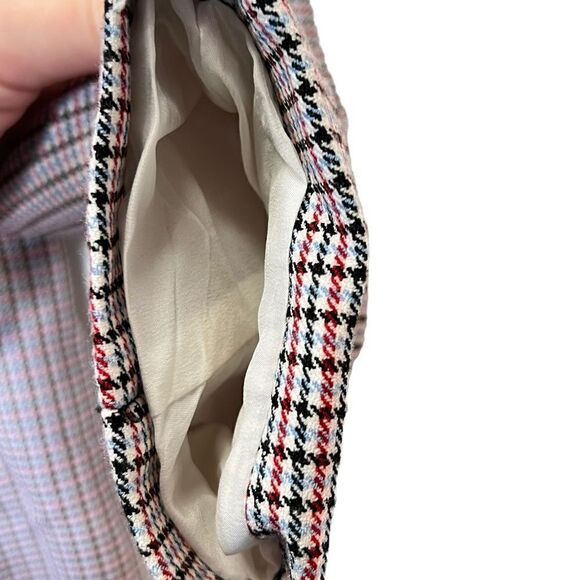 BOSS Career professional Hugo Boss Plaid Wool KANIXA blazer size 6 officewear - Picture 16 of 16